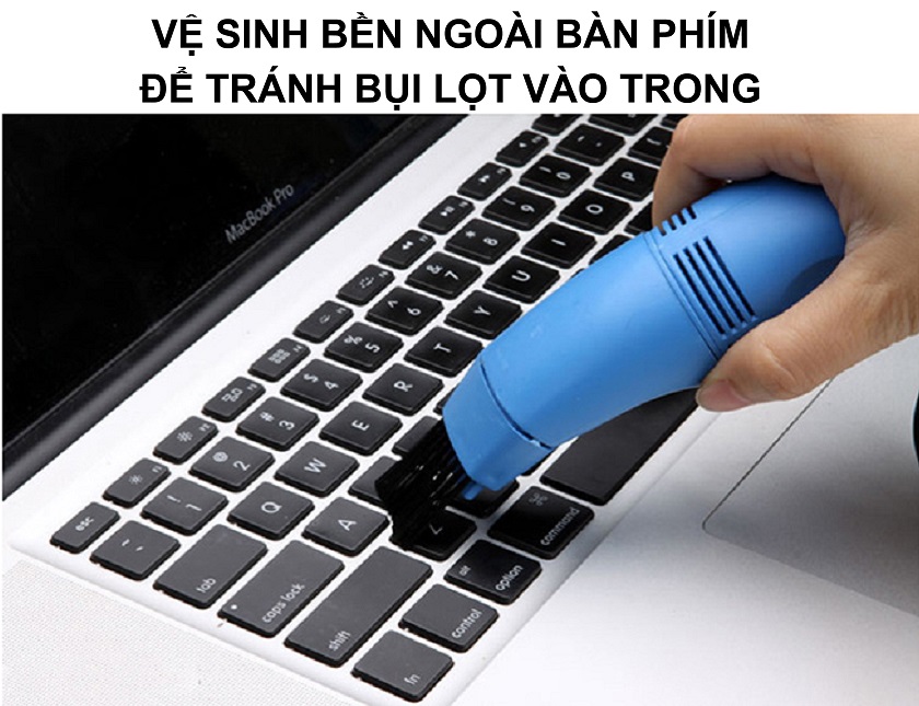 Sửa chữa bằng cách làm sạch các phím laptop